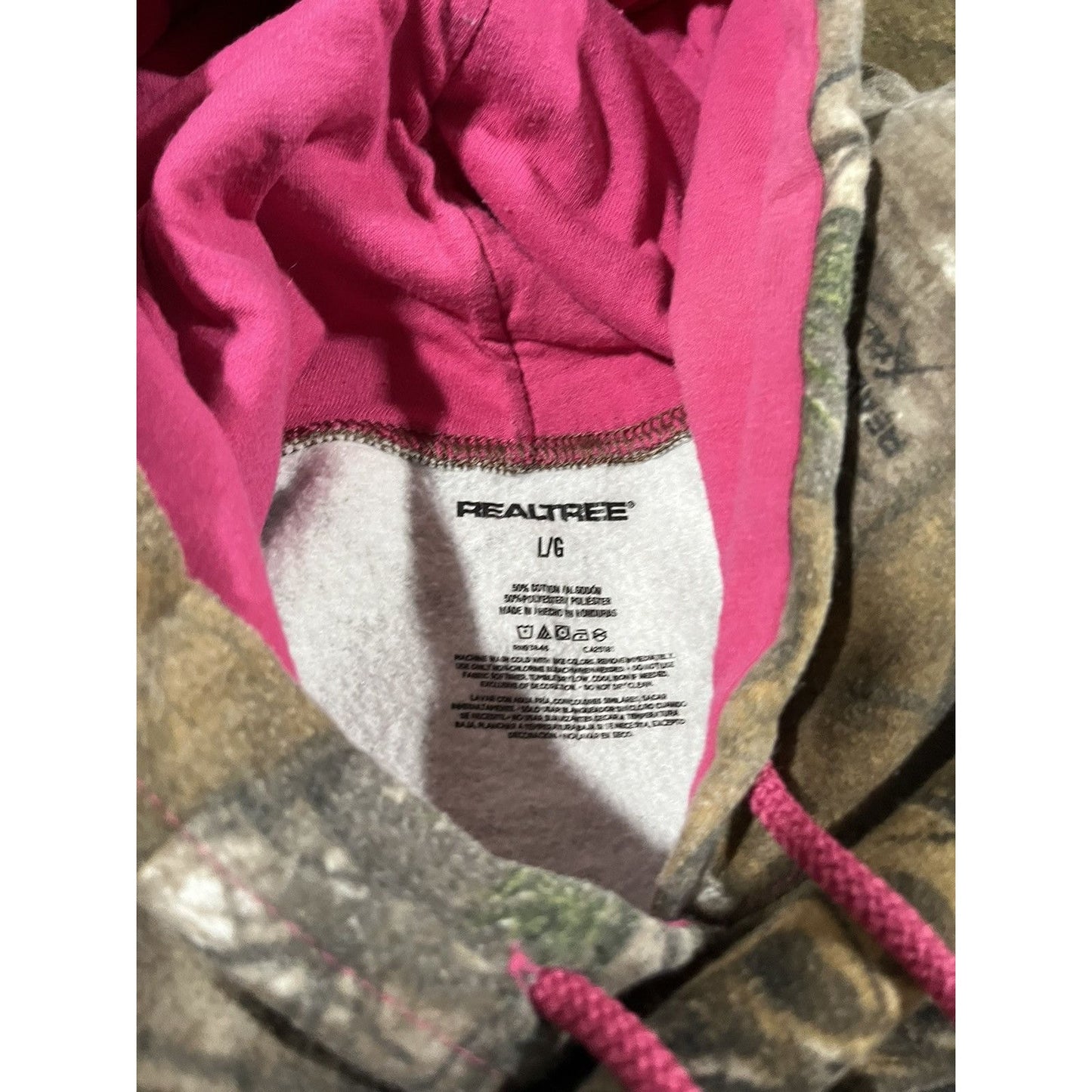 Y2K Camo Realtree Pullover Hoodie (L)