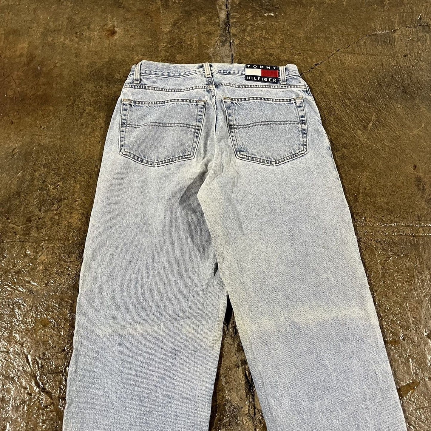 Vintage Y2K Tommy Hilfiger Faded Jeans