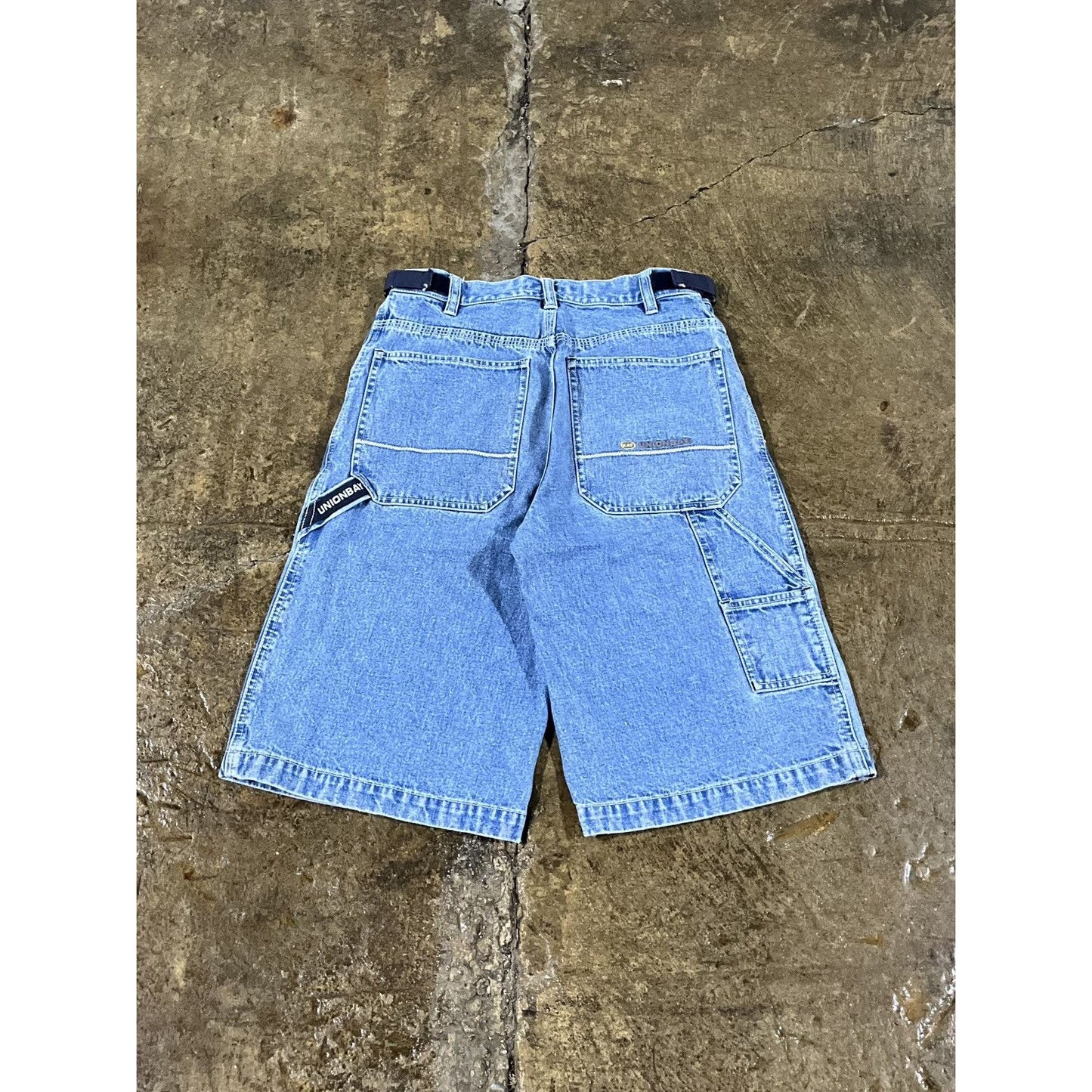 Vintage Y2K Union Bay Baggy Carpenter Denim Shorts (28)