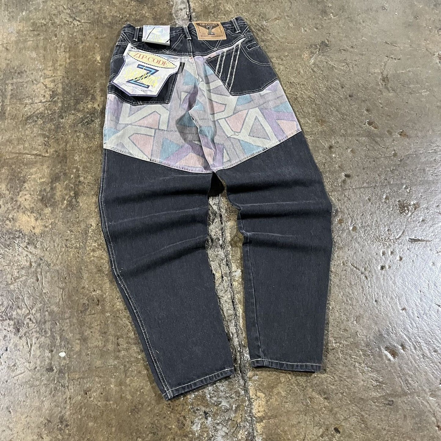 Vintage 90s Zip Code Jeans NEW W/ TAGS Deadstock (32)