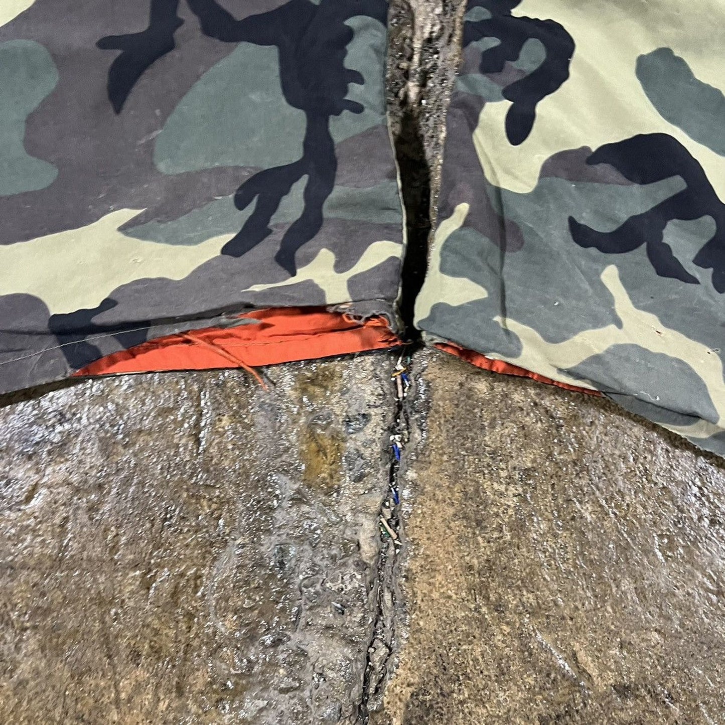 Vintage Y2K MacGear Camo Reversible Baggy Rave Pants (30)