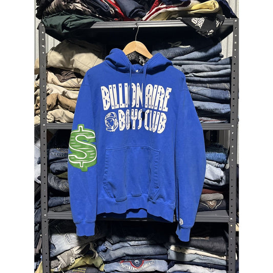 Billionaire Boys Club Astronaut Spellout Logo Streetwear Pullover Hoodie (L)