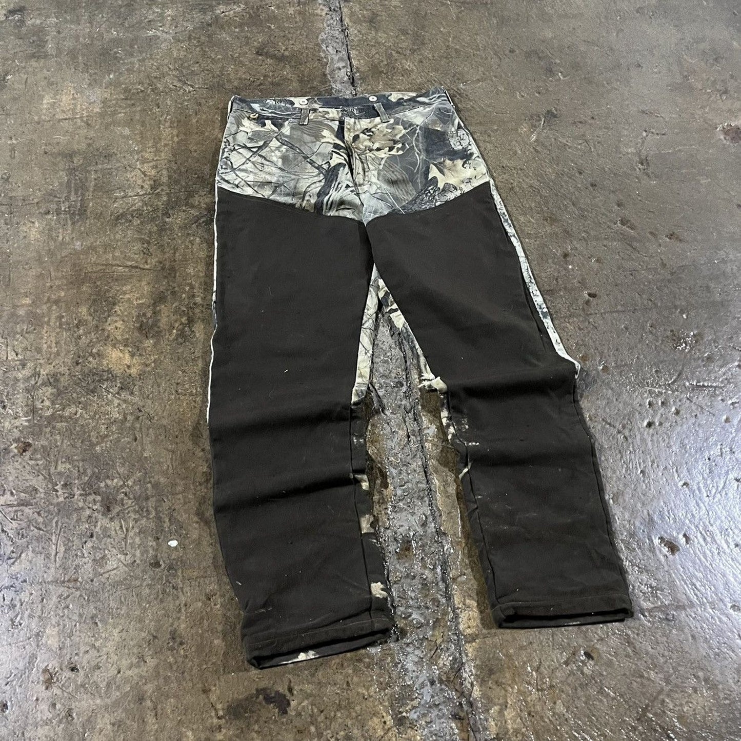 Vintage Y2K Camo Wrangler Realtree Workwear Jeans (36)