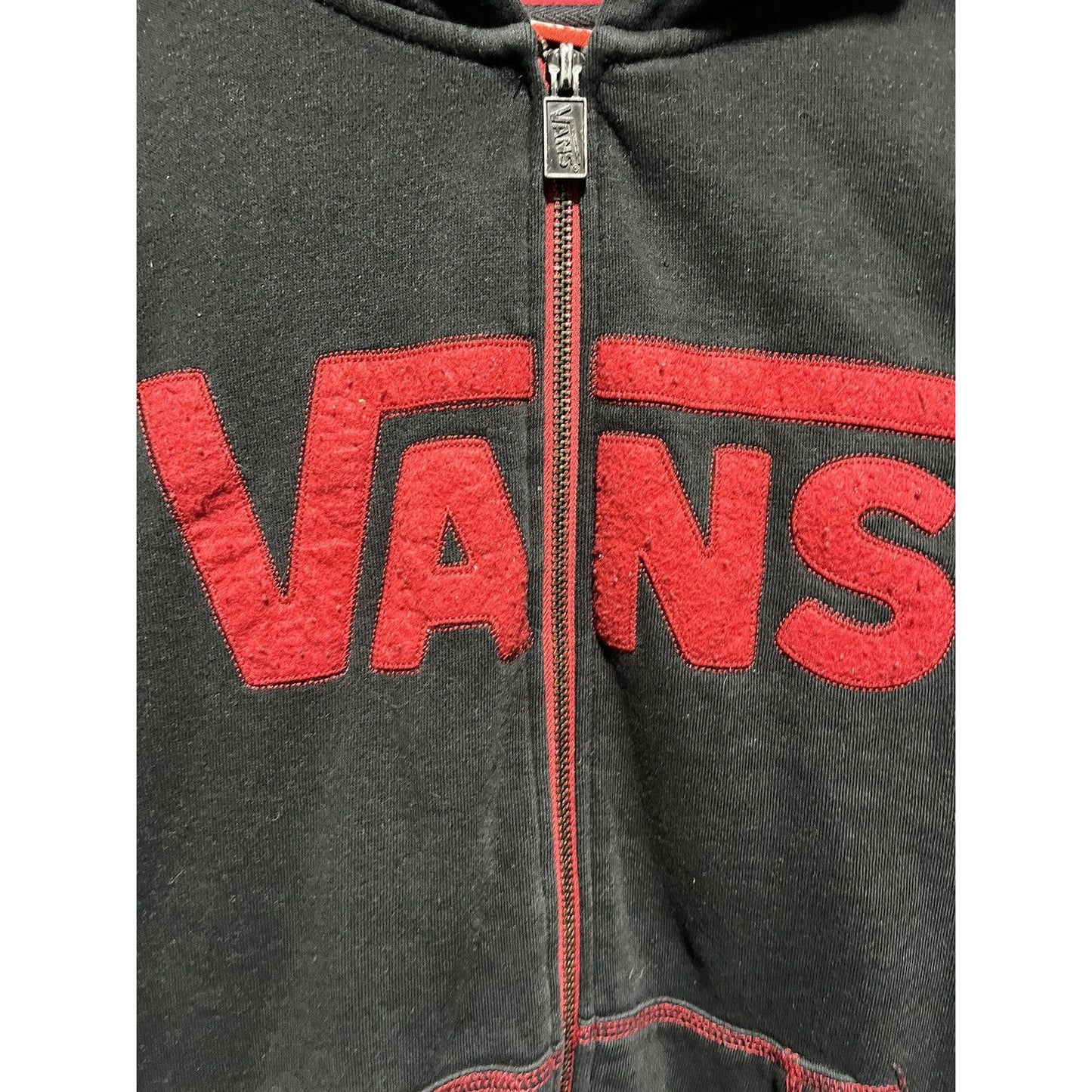 Vintage Y2K Vans Grunge Zip-Up Hoodie (S)