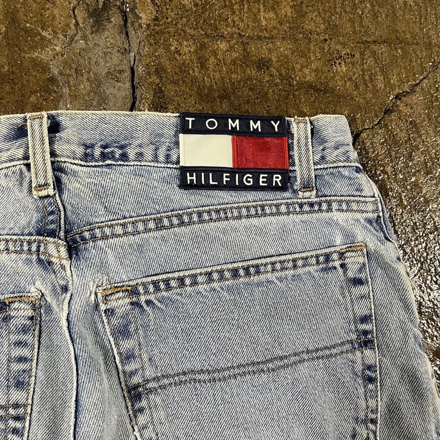 Vintage Y2K Tommy Hilfiger Faded Jeans