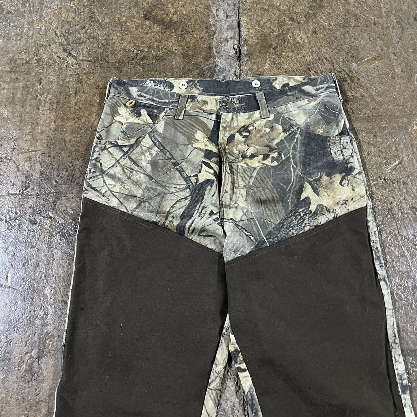 Vintage Y2K Camo Wrangler Realtree Workwear Jeans (36)