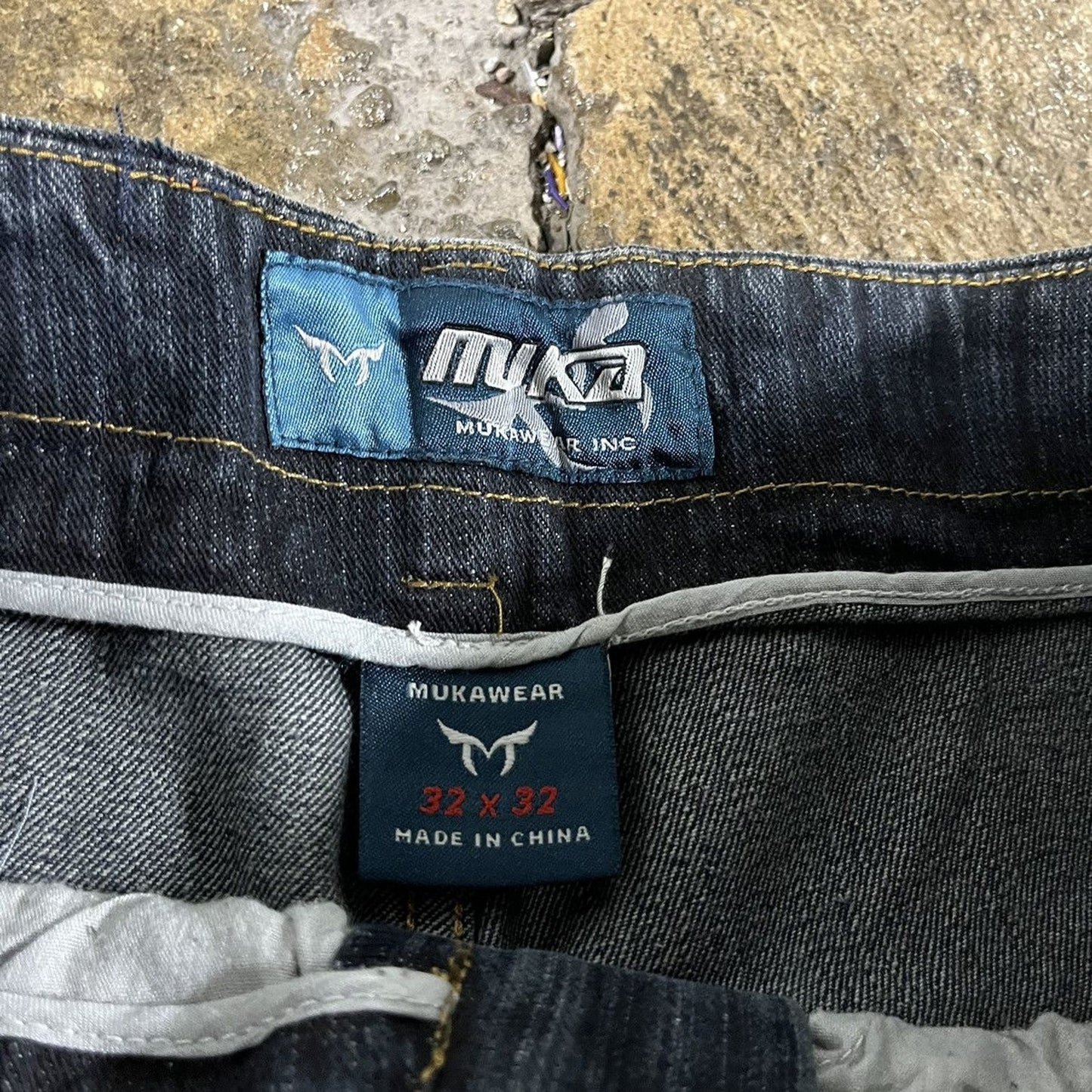 Vintage Y2K Muka Jeans JNCO Style Deadstock (32)