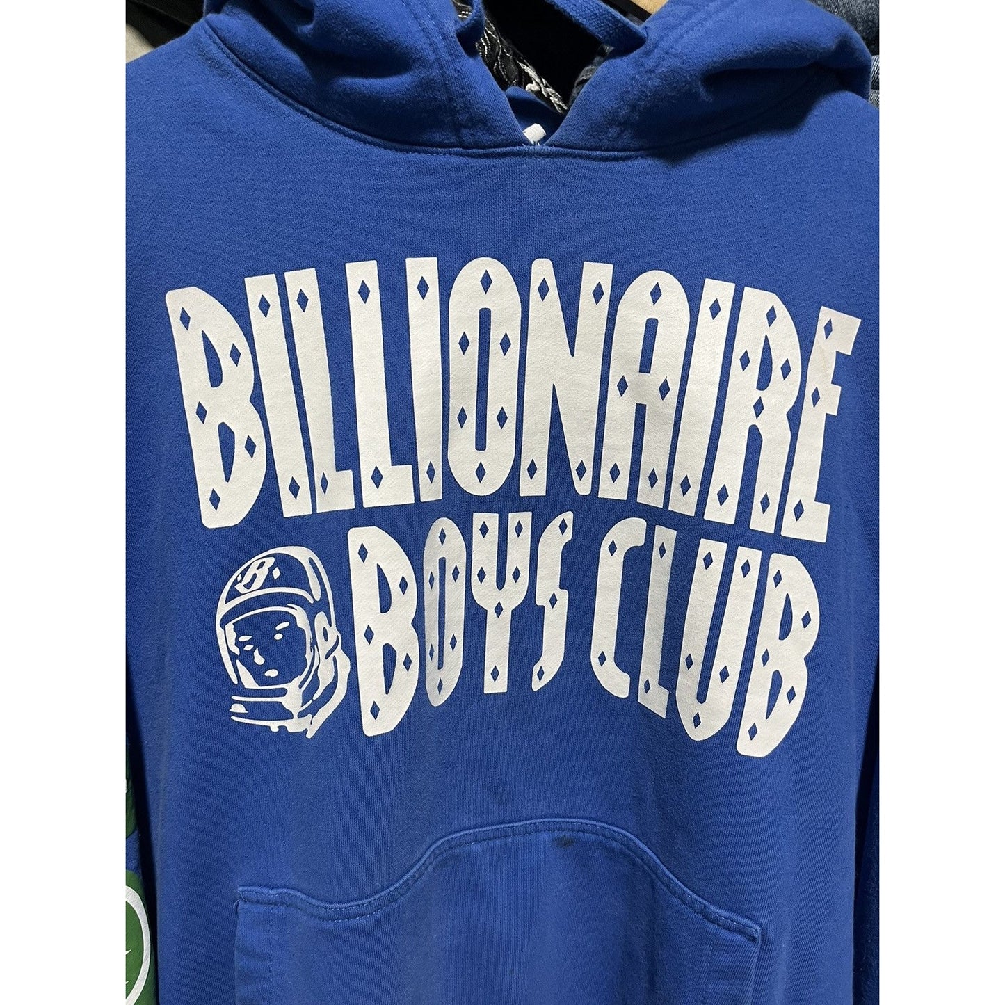 Billionaire Boys Club Astronaut Spellout Logo Streetwear Pullover Hoodie (L)