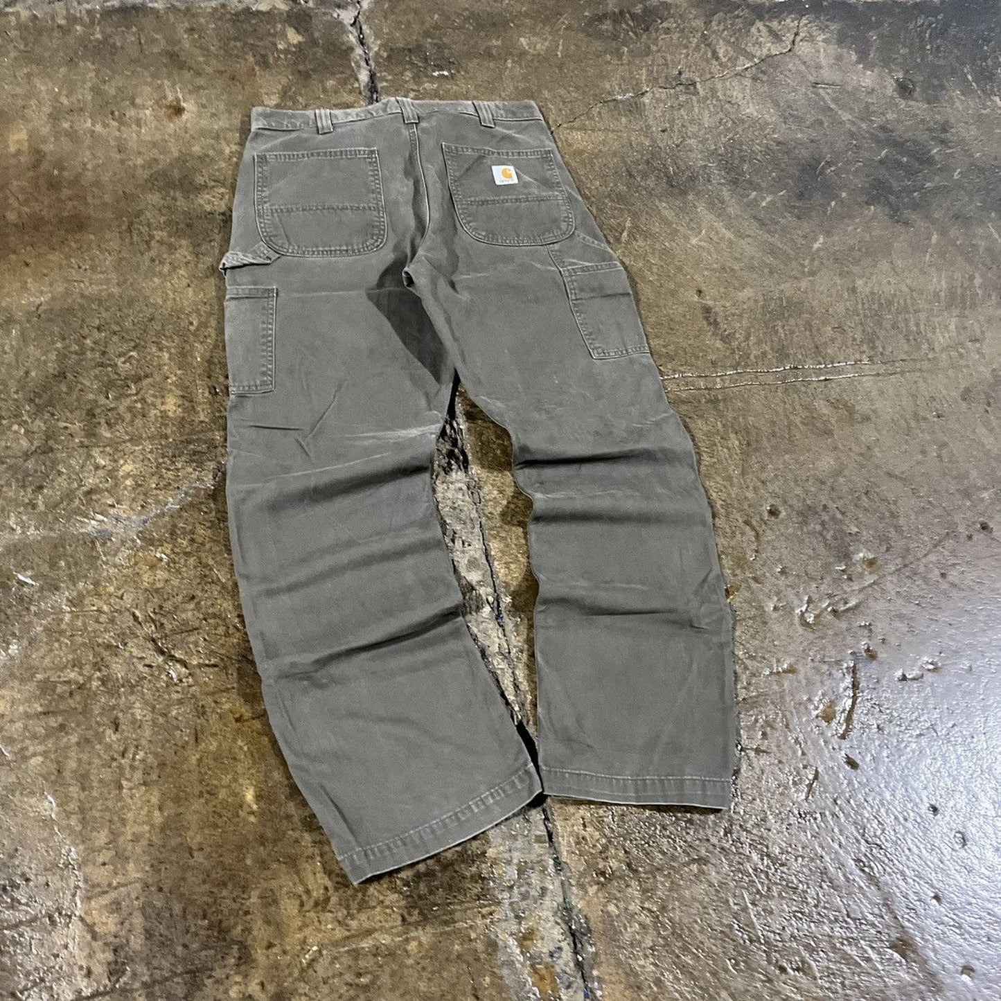 Vintage Y2K Carhartt Carpenter Workwear Pants (34)