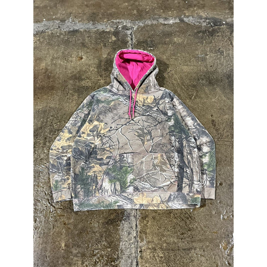 Y2K Camo Realtree Pullover Hoodie (L)