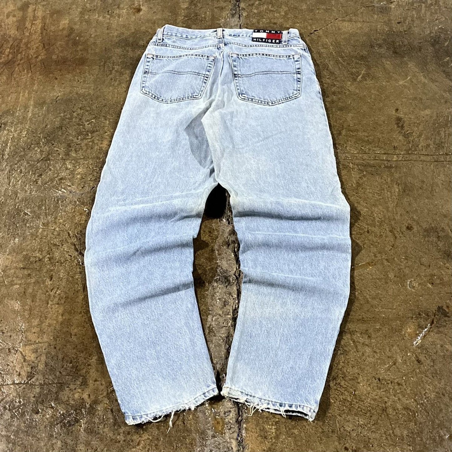 Vintage Y2K Tommy Hilfiger Faded Jeans