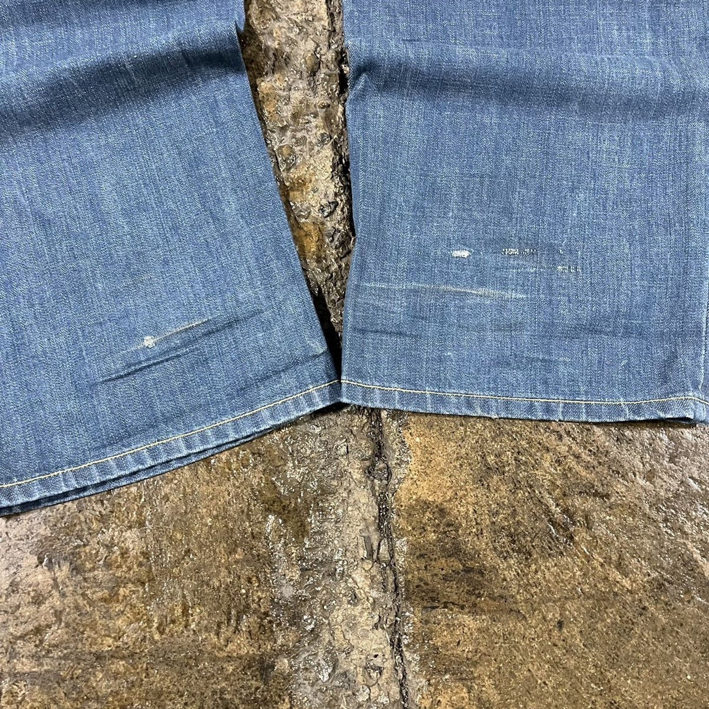 Vintage Y2K Ecko UNLTD Faded Baggy Wide Leg Jeans JNCO Style (40)