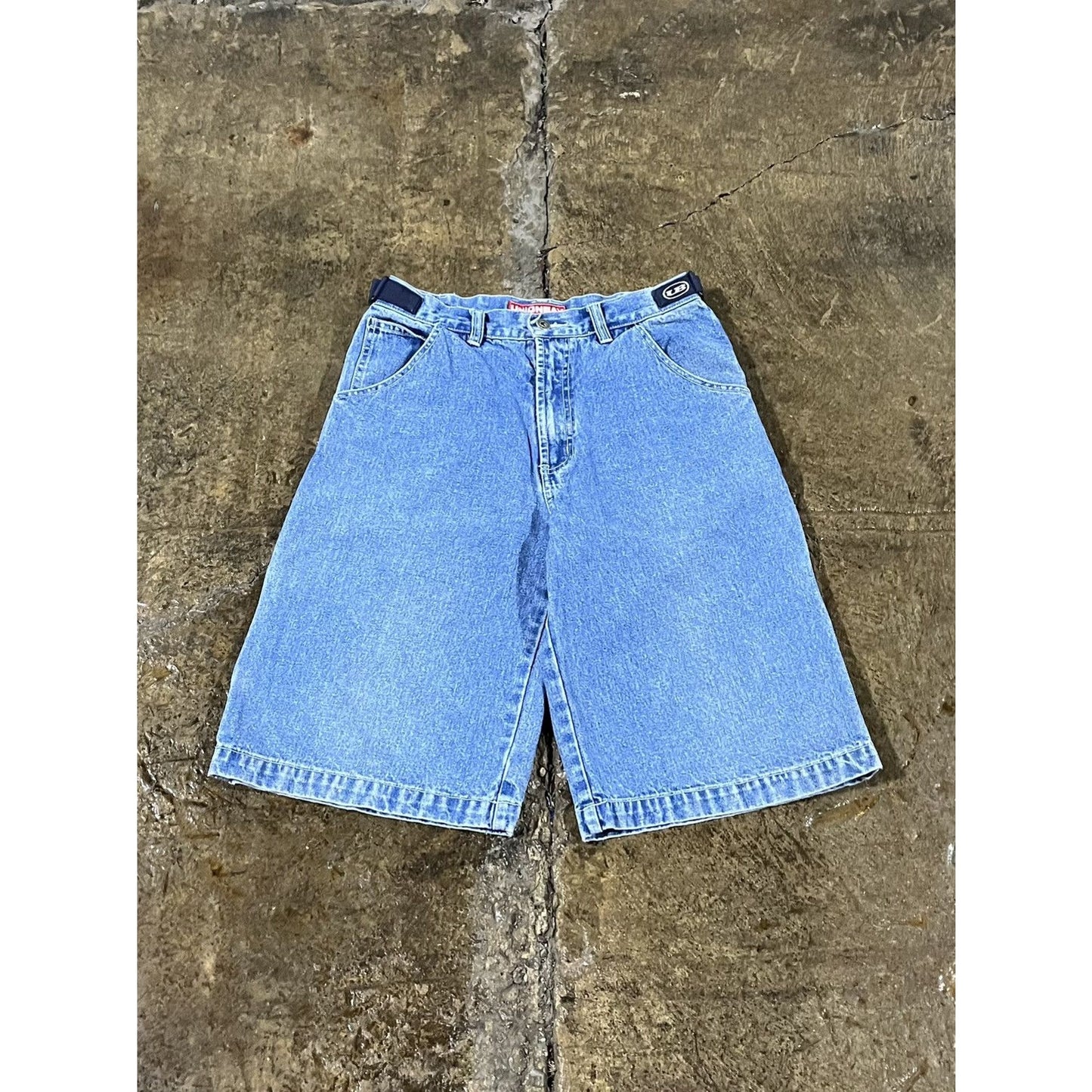 Vintage Y2K Union Bay Baggy Carpenter Denim Shorts (28)