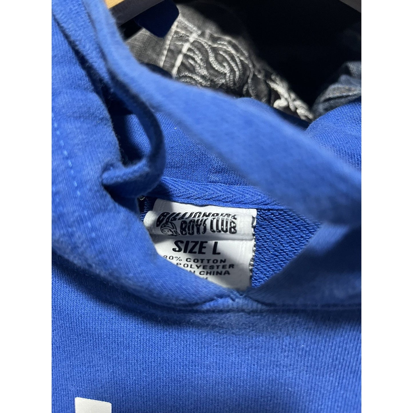 Billionaire Boys Club Astronaut Spellout Logo Streetwear Pullover Hoodie (L)