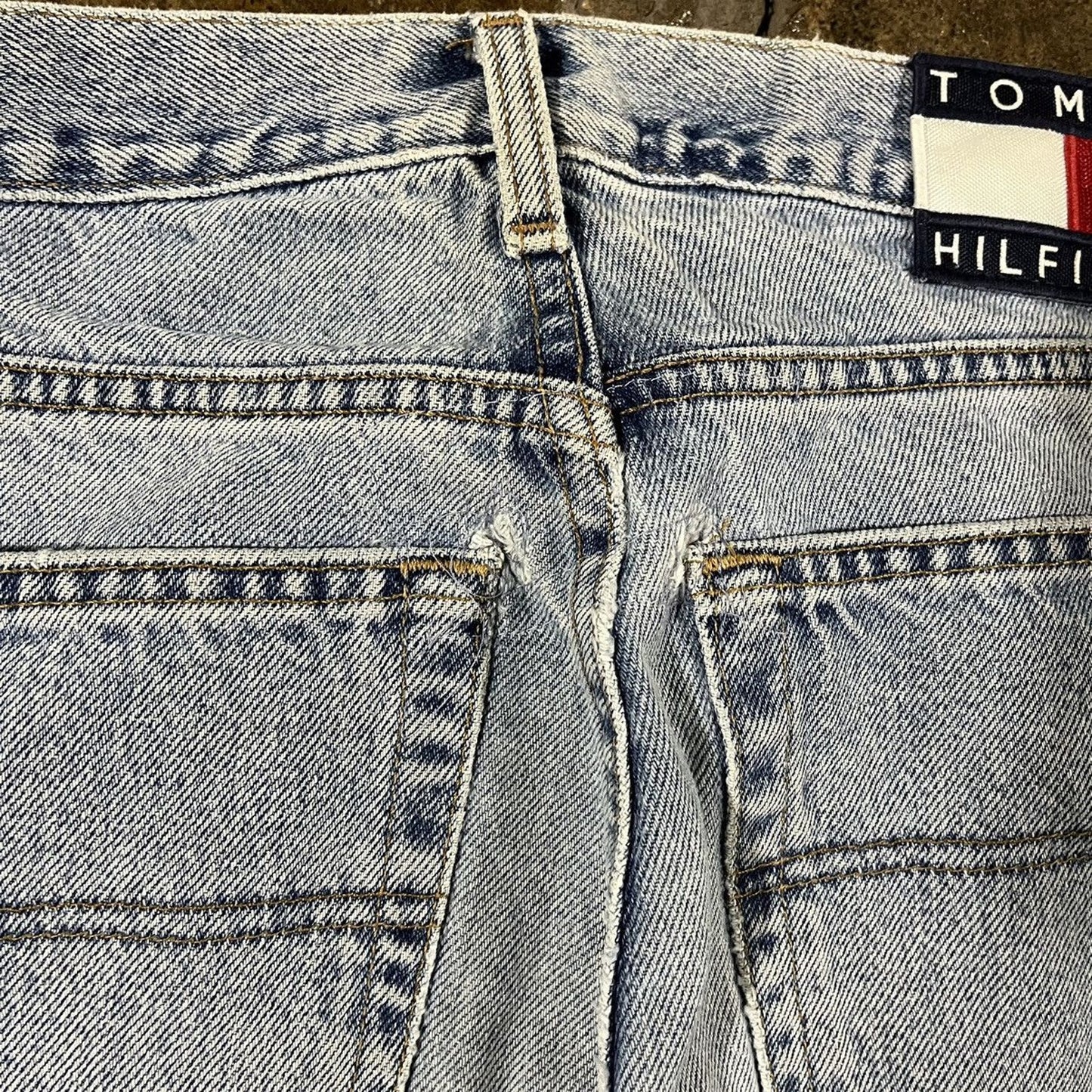 Vintage Y2K Tommy Hilfiger Faded Jeans