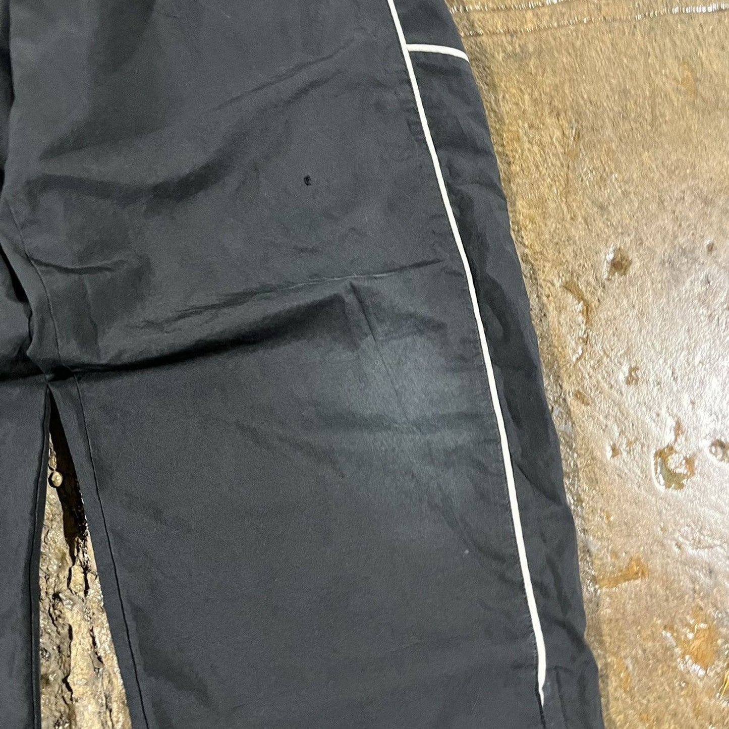 Vintage Y2K Nike Mini Swoosh Baggy Track Pants (XL)