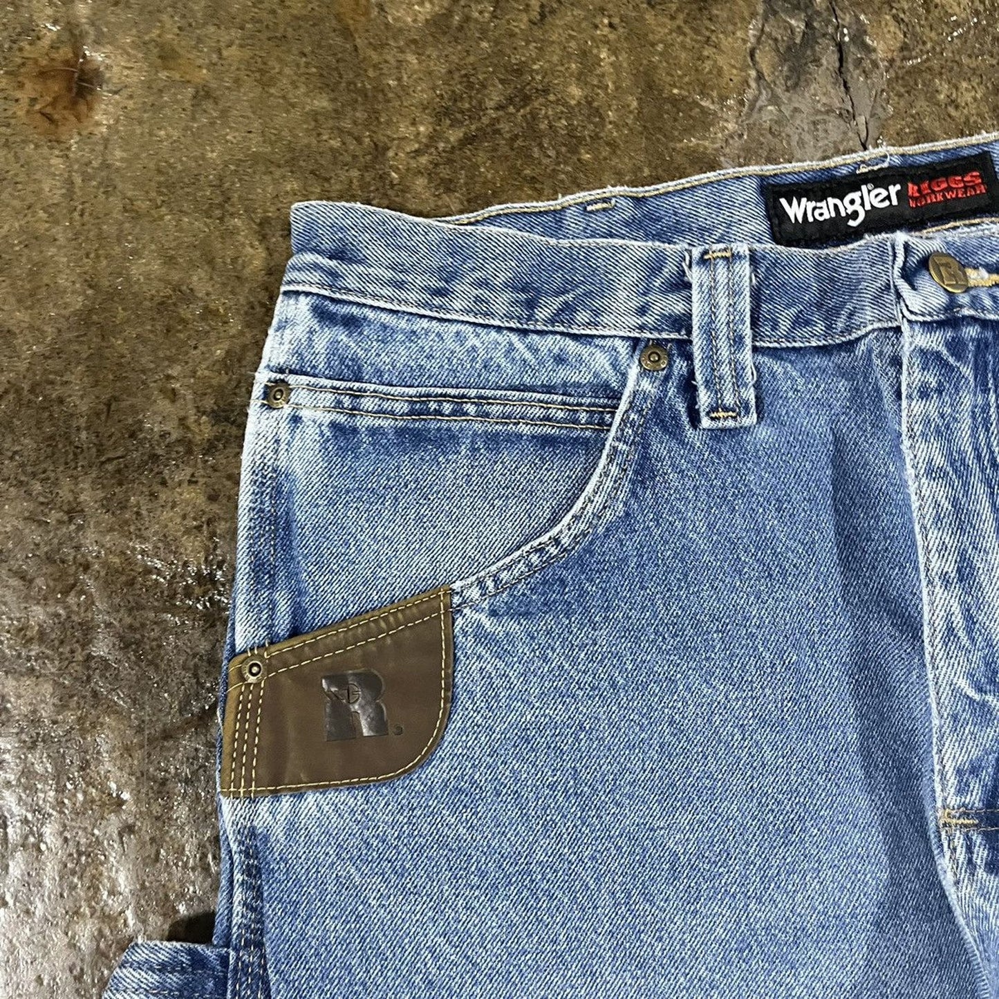 Carhartt Style Wrangler Carpenter Workwear Jeans (34)