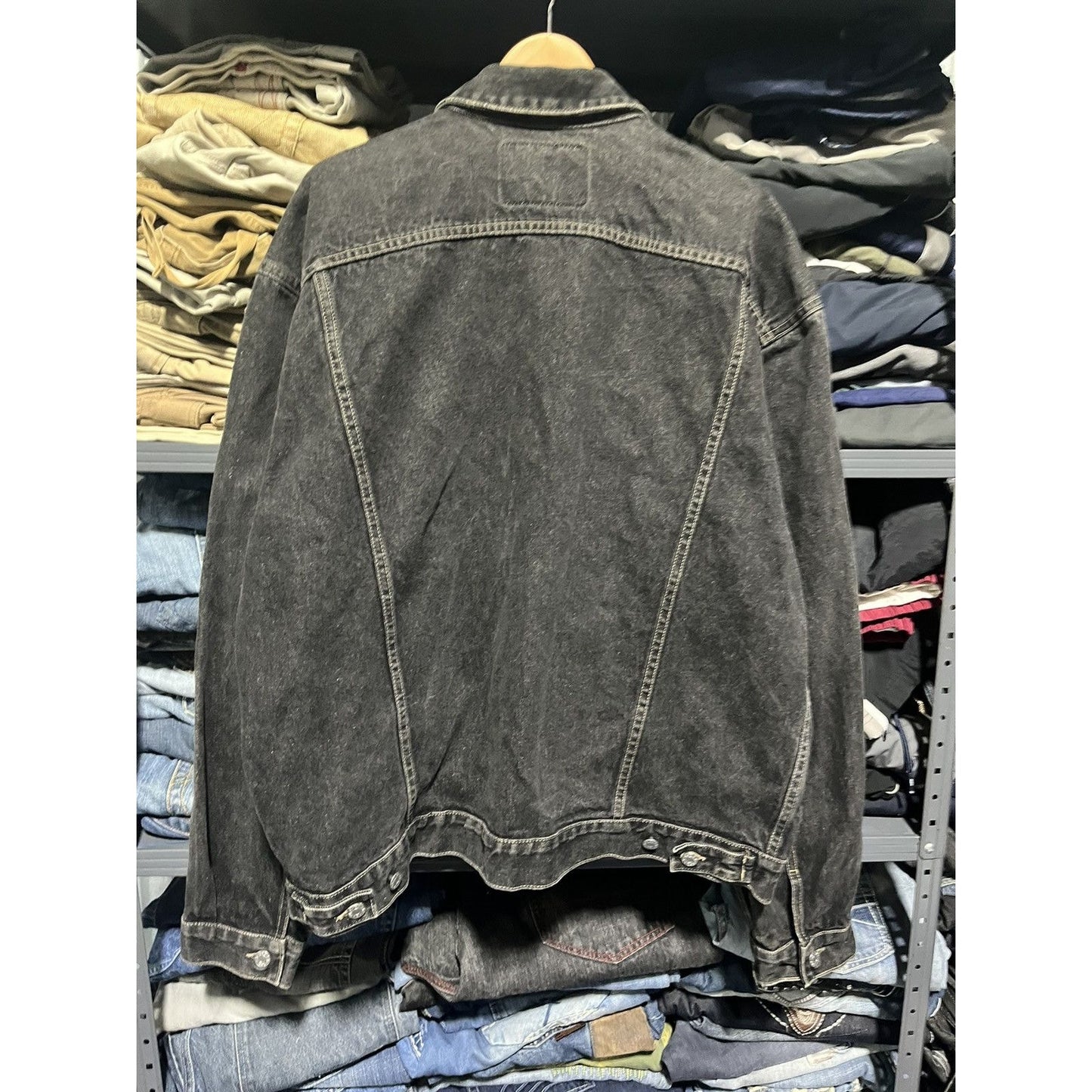 Vintage 90s Guess Denim Trucker Jacket (XXL)