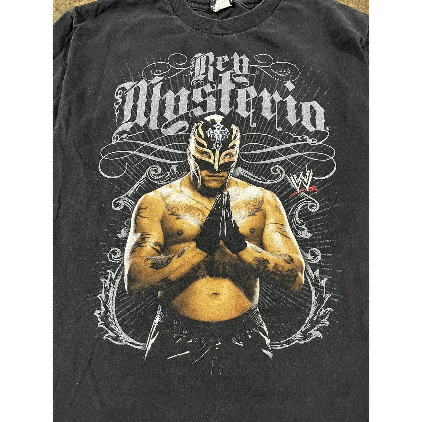 Vintage Rey Mysterio WWE Wrestling Tee Shirt (S)