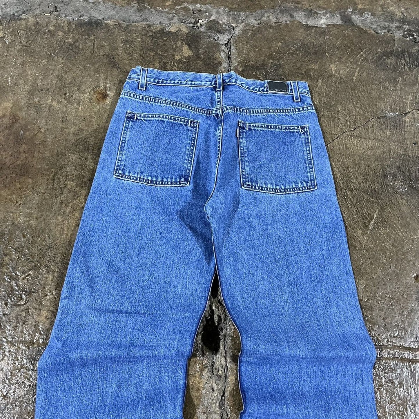 Vintage Y2K Levi's SilverTab Baggy Jeans Wide Leg Jeans (34)