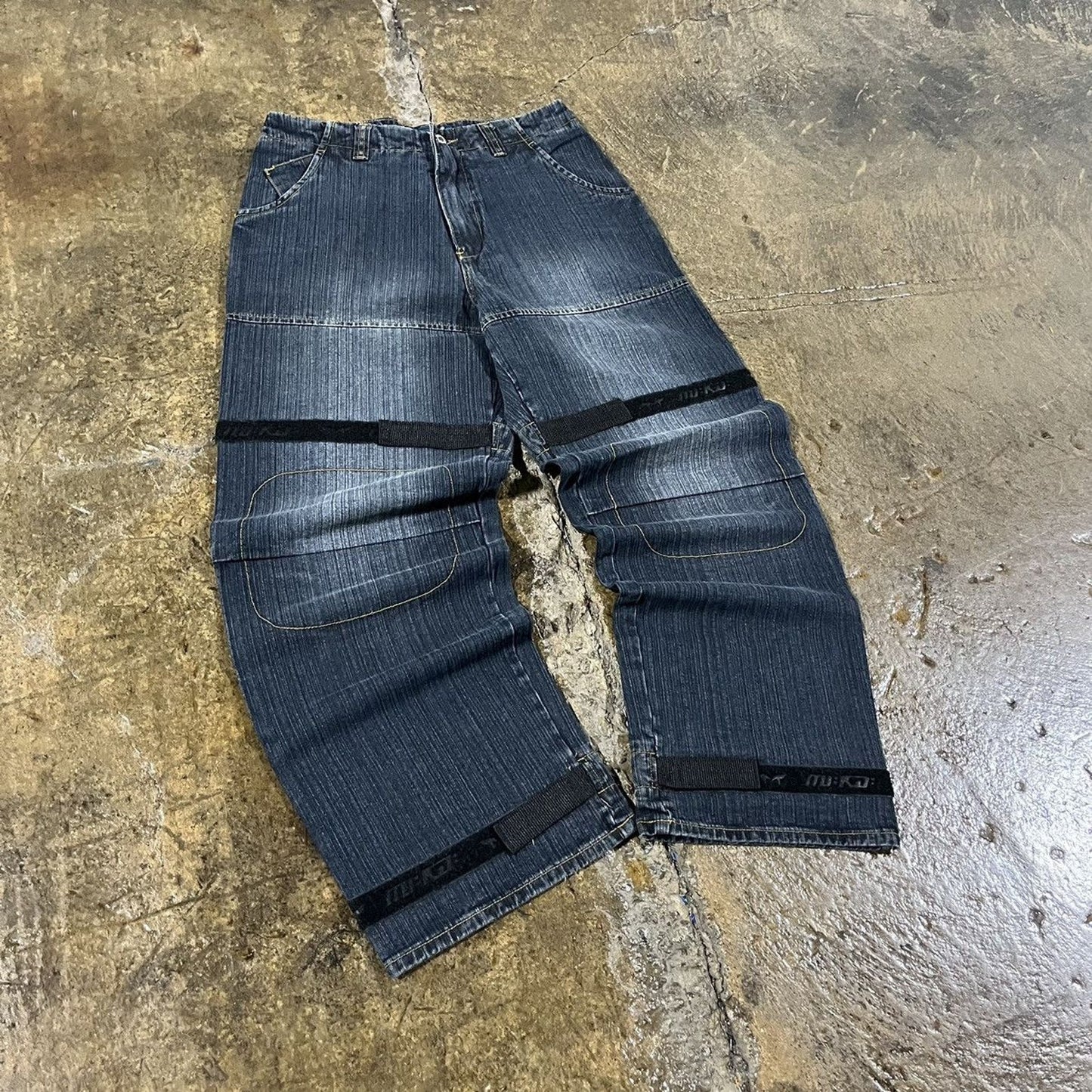 Vintage Y2K Muka Jeans JNCO Style Deadstock (32)