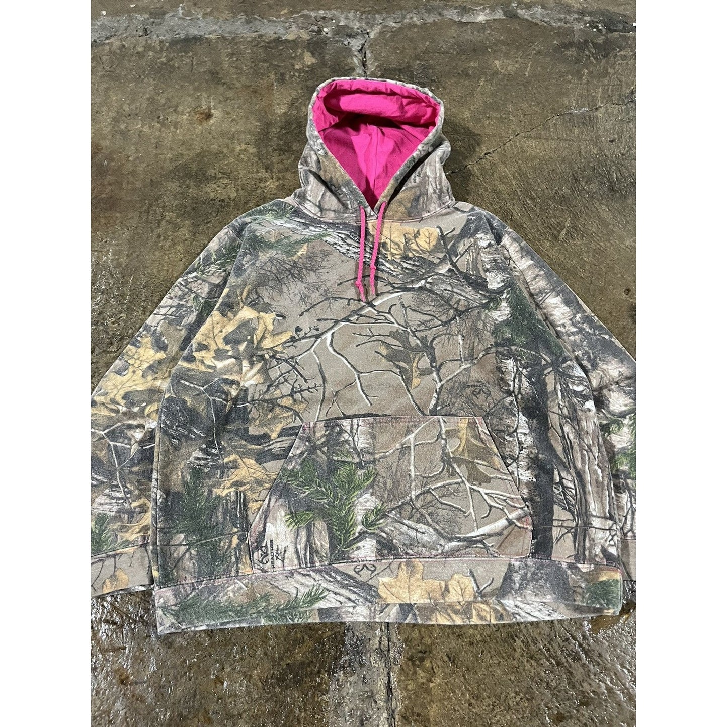 Y2K Camo Realtree Pullover Hoodie (L)