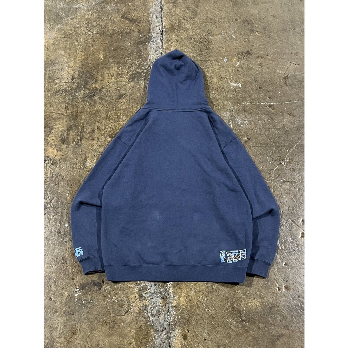 Vintage Y2K Vans Zip-Up Skater Hoodie (XL)