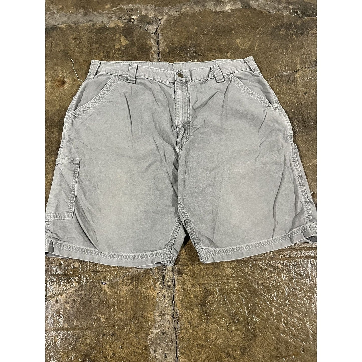 Vintage Y2K Carhartt Carpenter Utility Workwear Shorts (40)