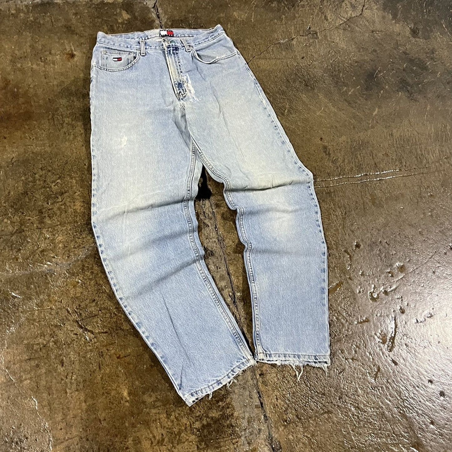 Vintage Y2K Tommy Hilfiger Faded Jeans