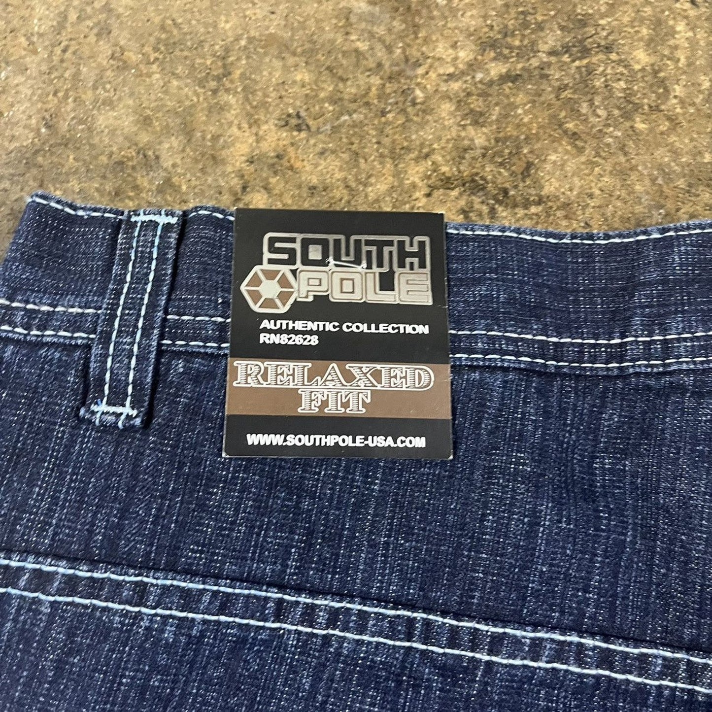 Vintage Y2K Southpole Baggy Faded Jeans NEW W/ TAGS Deadstock (38)