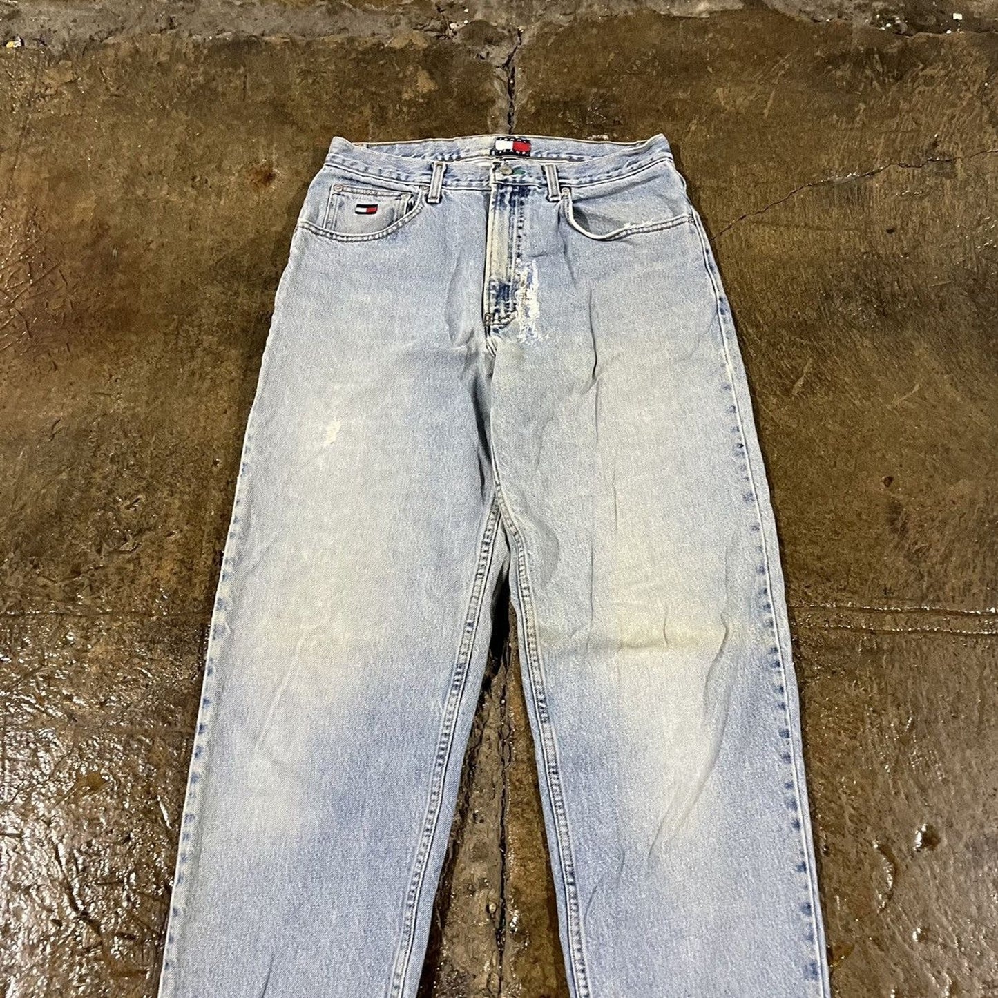 Vintage Y2K Tommy Hilfiger Faded Jeans