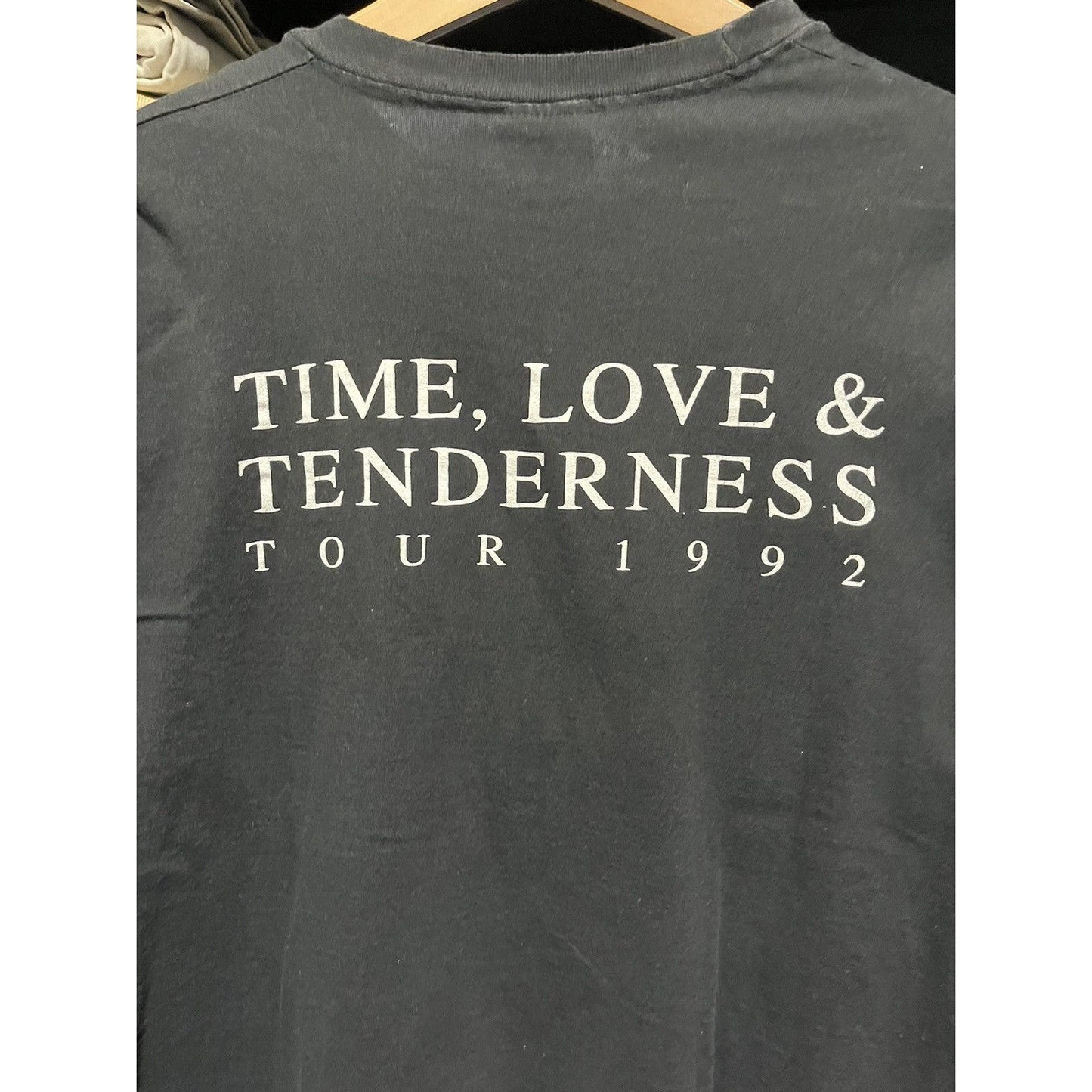 Vintage Michael Bolton 1991 Time Love & Tenderness Tour Tee Shirt (M)