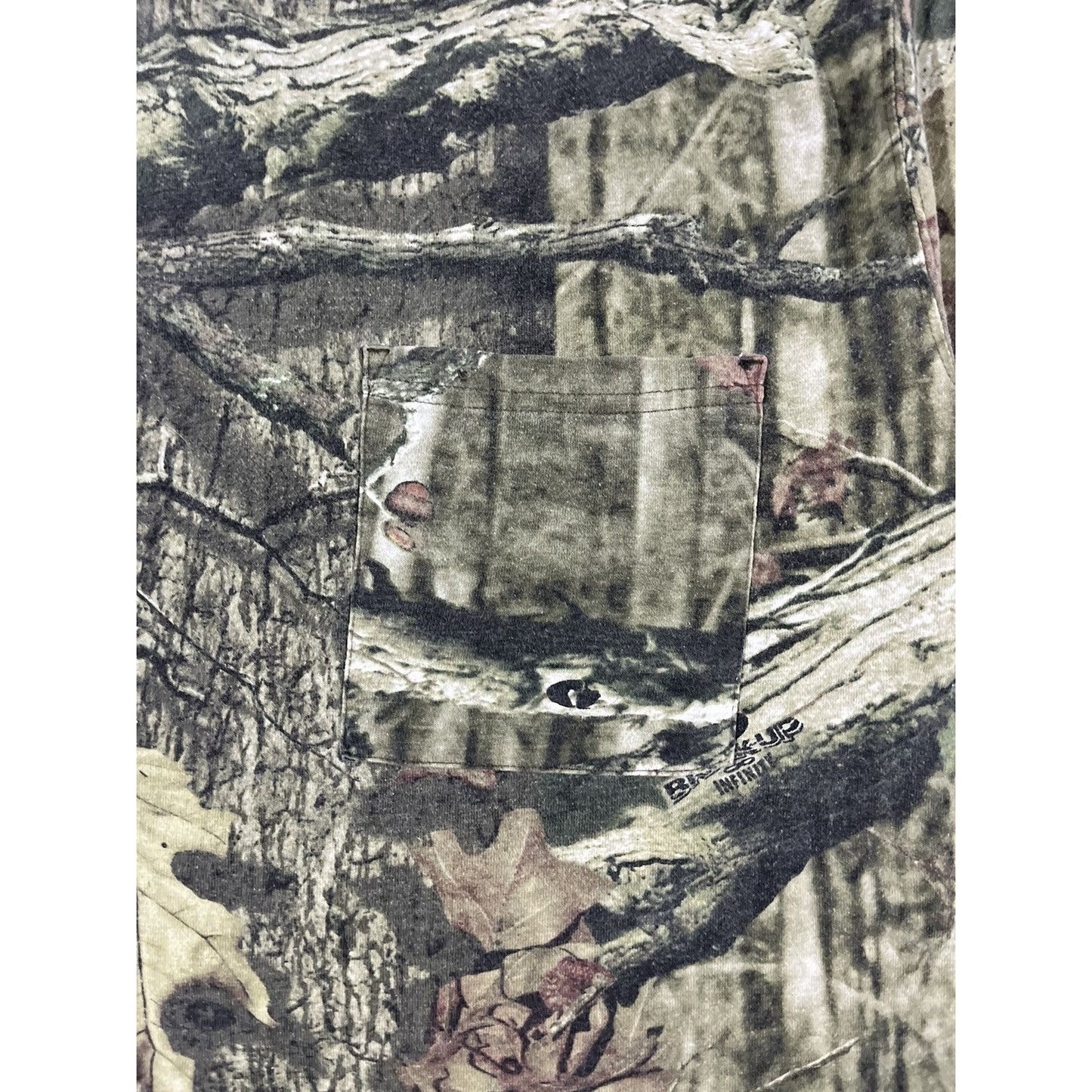 Vintage Y2K Camo Mossy Oak Tee Shirt (M)