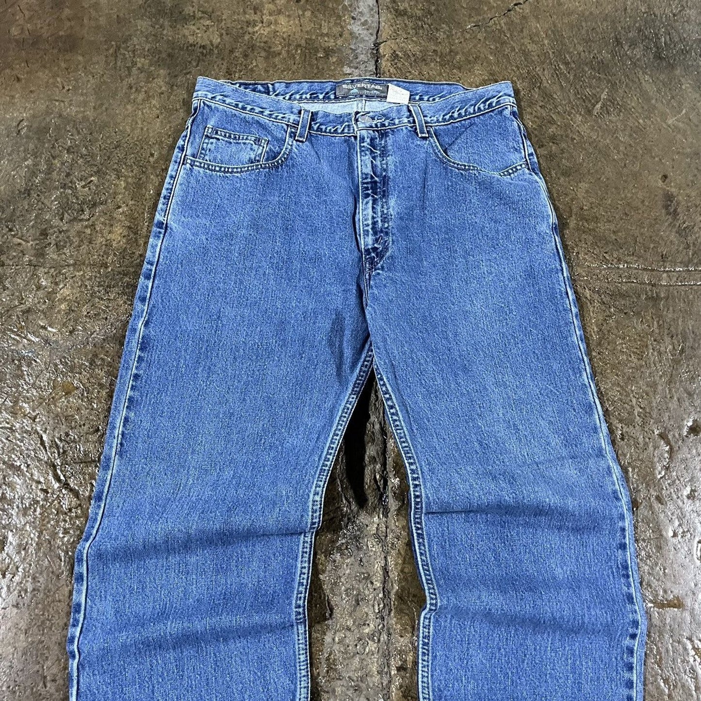 Vintage Y2K Levi's SilverTab Baggy Jeans Wide Leg Jeans (34)