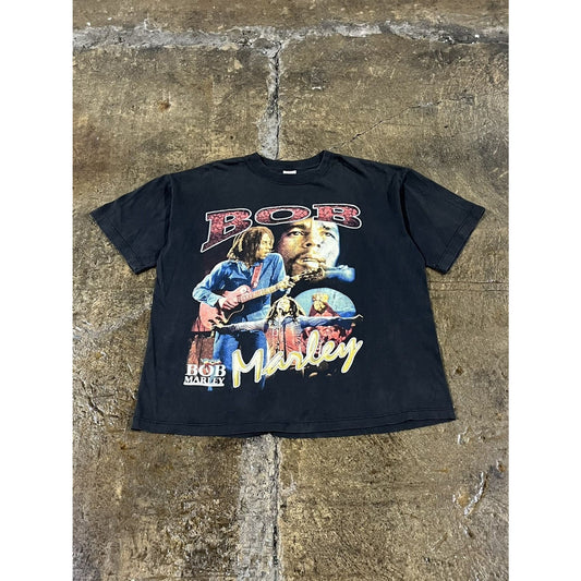 Vintage 90s Bob Marley Exodus Rap Tee Style Shirt (XL)