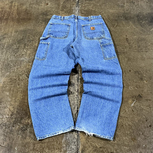 Vintage Carhartt Carpenter Baggy Y2K Workwear Jeans (36)